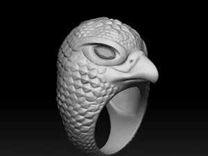 鹰环 3D 打印模型