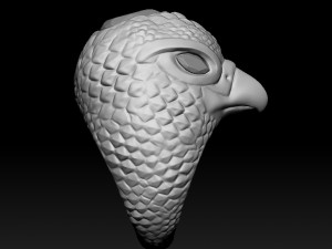 hawk ring Modello di stampa 3D