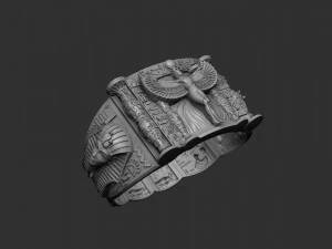 ЕГИПЕТСКИЙ БРАСЛЕТ 3D Модель