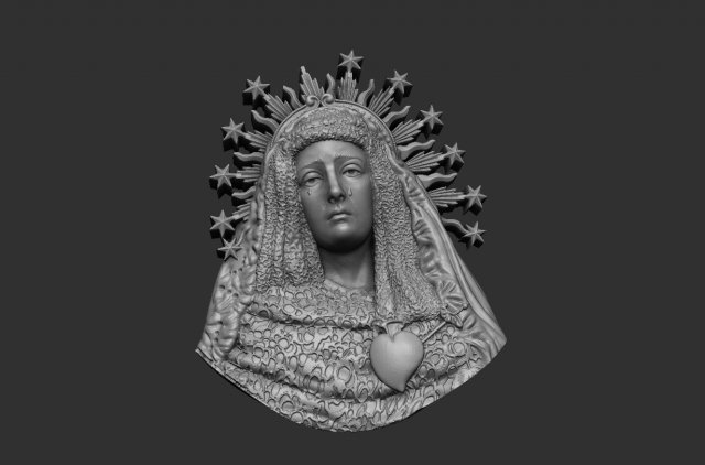 VIRGIN 3D Принт Модель .c4d .max .obj .3ds .fbx .stl .blend 