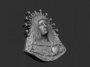 VIRGIN 3D Print Model