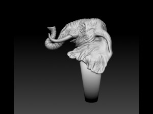 Elephant Ring Modelo de Impressão 3D