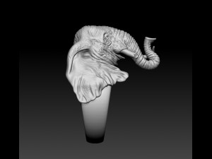 Elephant Ring Modelo de Impressão 3D