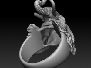 Elephant Ring Modelo de Impressão 3D