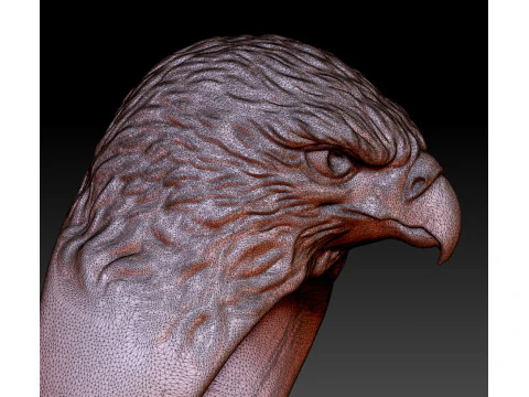 Eagle Ring 3D Print Model