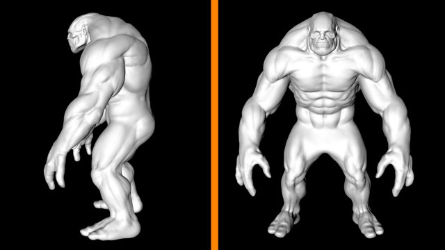 geant 3D 模型 .c4d .max .obj .3ds .fbx .stl .blend 