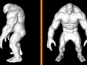 geant Modèle 3D