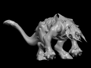 monster graga Modèle 3D