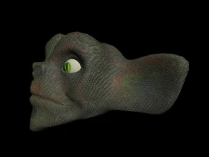 testa di folletto Modello 3D