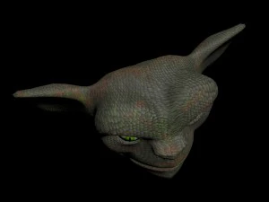 testa di folletto Modello 3D