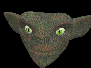 testa di folletto Modello 3D