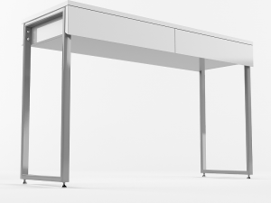 table writing computer jysk stege 3D Model