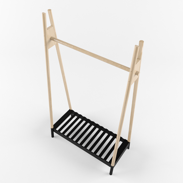 Clothes hot sale rail jysk