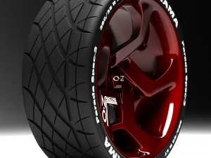 ruedas de dise&ntilde;o exclusivo Modelo 3D