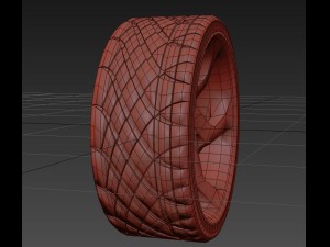 exclusive design wheels 3D Model