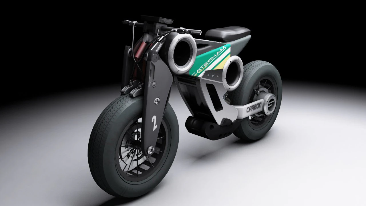 futuristic motorcycle 3D Model .c4d .max .obj .3ds .fbx .stl .blend 