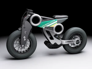 futuristic motorcycle 3D Model