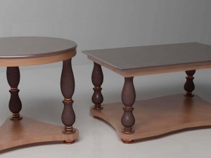 small tables 3Dモデル