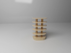 bookcase 3D 模型