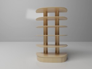 bookcase 3D 模型