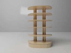 bookcase 3D Model
