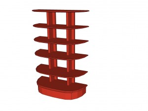 bookcase 3D 模型
