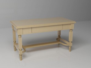 writing desk 3Dモデル