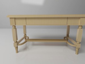 writing desk 3D Модель