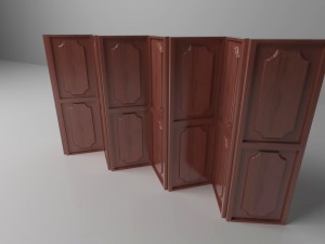 wood screen 3D Model