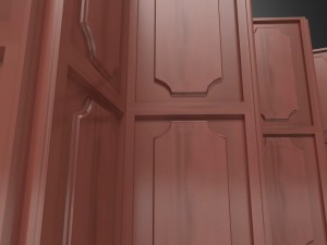 wood screen 3D Model