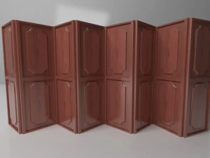 wood screen 3D Model