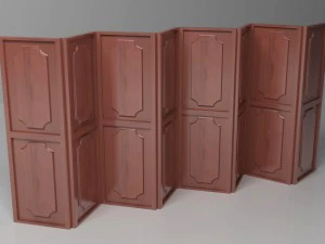 wood screen 3D Model