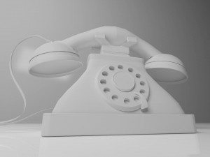 vintage phone Modelo 3D