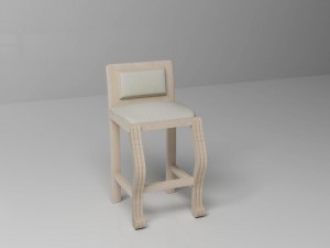 tall chair 3D Model