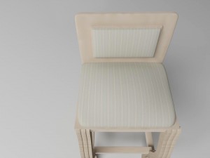 tall chair 3D Modell