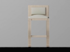 tall chair 3D Modell