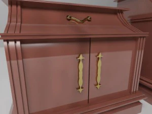 eleganckie szuflady Model 3D