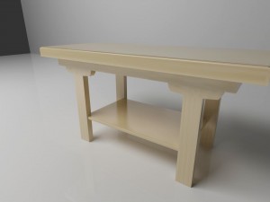 table 3D-Modell