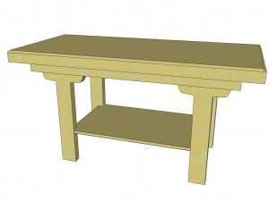 table 3D-Modell