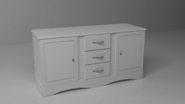 drawer 3D 모델 .c4d .max .obj .3ds .fbx .stl .blend 