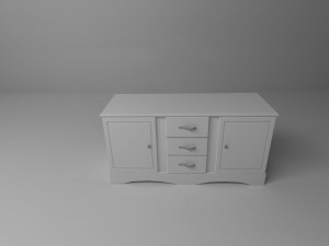 drawer 3D 모델