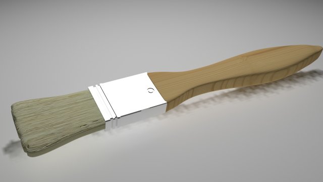 brush Modello 3D .c4d .max .obj .3ds .fbx .stl .blend 