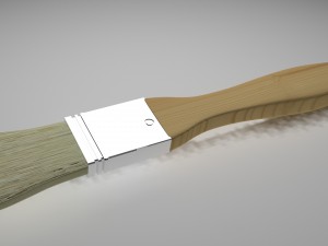 brush 3D मॉडल