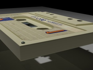 mix tape Model 3D
