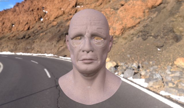 old man 3D 模型 .c4d .max .obj .3ds .fbx .stl .blend 