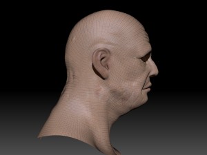 old man 3D 模型