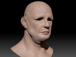old man 3D 模型
