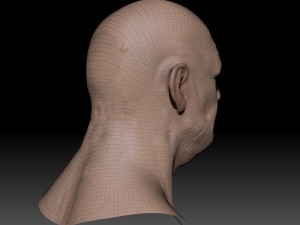 old man 3D 模型