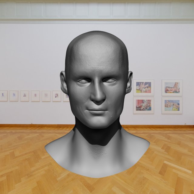 johnny head Modelo 3D .c4d .max .obj .3ds .fbx .stl .blend 