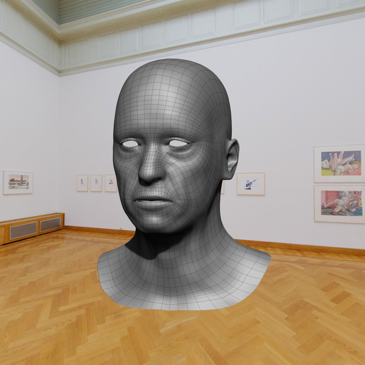 3d модель старичок. Голова человека. Old head. Мотоклубы санкт-петербурга. Old man 3d model.